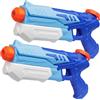 D-FantiX Pistola ad Acqua per Bambini, Confezione da 2 pistole ad acqua Super Water Blaster Soaker Squirt 300ml a lunga gittata Estate Piscina Spiaggia Acqua Lotta Giocattoli per bambini Adulti
