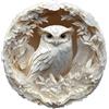 Hakumata Puzzle in legno per adulti e bambini, 3D Paper Carved owl, puzzle unico, in legno, per adulti, con confezione regalo in legno (L-290 pezzi)