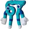 OUKEYI Steal a Brainrot - Cuscino in peluche 67 a forma di animali imbottiti, idea regalo per i fan, decorazione per la casa, 25,4 cm, colore: blu