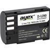 ayex D-Li90 Batteria compatta con Pentax ad esempio 645D 645Z K-7 K-5 K-5 II K-5 IIs K-3 K-3 II K-01 Potente e affidabile compatibile con caricabatterie originale