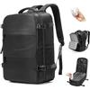 BJLFS Zaino da Viaggio con Sottovuoto Ryanair 40x30x20 Wizzair Bagaglio a mano 40x20x25 Ryanair con Pompa Borse da Cabina per Easyjet 45x36x20 con compressione sottovuoto,Zaino Casual per Laptop