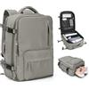 SZLX Zaino Ryanair 40x30x20 Sottovuoto Bagaglio a Mano 40x20x25 Donna Zaino da Viaggio 40x30x20 Wizzair Borse da Cabina per Easyjet 45x36x20 Uomo per Laptop 14 Pollici con Porta USB e Porta Scarpe