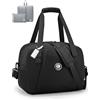 BAGZY Bagaglio a Mano 40x30x20 Wizzair, Borsone da Viaggio Donna 25L Borsa Ospedale Parto con Bagnata Borsone Palestra Sportiva Impermeabile Borsas da Viaggio Nylon Borsa per Aereo Nascita Uomo Nero