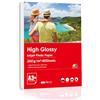 Inkuway A3 Plus A3+ 13x19 Carta fotografica lucida spessa - 260 g/m² 60 fogli di carta per getto d'inchiostro per stampa di biglietti, stampa fotografica, stampe fai-da-te