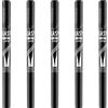 Catrice Cosmetics Catrice It's Easy Black Liner, eyeliner, eye liner, n. 010 Blackest Black, nero, definente, a lunga tenuta, brillante, vegano, senza profumo, senza alcool, confezione da 5 (5 x 1 ml)
