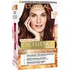 L'Oreal Paris L'Oréal Paris Tinta Capelli Excellence Intense, Copre i Capelli Bianchi, Colore Ricco, Luminoso e a Lunga Durata, Castano Chiaro Mogano Perla 5.52, Confezione da 1