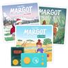 Lunii - Pacchetto 3 Libri audio interattivi per bambini dai 7 anni - Margot apprendista veterano, Margot apprendista veto in Canada, Margot apprendista veto in Kenya - 3:43 di ascolto - Storie Box