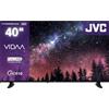 JVC VIDAA LT-40VDF2555 (2026) Smart TV, Full HD HDR, con diagonale dello schermo da 100 cm e triplo sintonizzatore integrato, TV LED