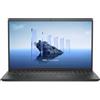 Dell 15 PC portatile DC15250-15,6 FHD 120Hz, Intel Core i7-1355U, grafica Intel UHD, 16GB RAM, 512GB SSD, Webcam HD, Windows 11 Home, tastiera AZERTY, Carbon Black
