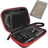 XEGIMOR Custodia rigida e custodia in TPU per lettore musicale digitale portatile Sony NW-A306 Walkman, pellicola protettiva per Sony A306 Player accessori (solo custodia)