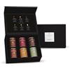P-Stash Black Box Mix di Noci Chocolate Dream - Confezione da 6 - Pecan, Nocciole & Mandorle - Noci al cioccolato con spezie uniche, tostate a mano a Berlino