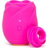 ROMP Rose Succhia-Clitoride per Donna | Toy a Rosa con 6 Modalità di Vibrazione | Sex Toy a Suzione | Vibratore Ricaricabile e Impermeabile per Stimolazione e Piacere Femminile