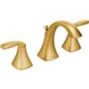 Moen T6905BG Rubinetto per Bagno ad Arco Alto con Due Maniglie, Oro