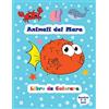 Alfie Freds Animali del mare - Libro da colorare (Bambini 2-4 anni): Bellissime creature marine - Disegni da colorare facili e grandi per i bambini