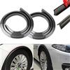 WMLBK Ampliamento parafango universale, 2 pezzi da 1,5 m, rivestimento con fibre di carbonio, striscia in gomma, listelli di protezione per passaruota, decorazione per auto