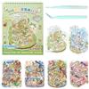 HTTDSLF 20 Sets Adesivi 3D Sticker, aAdesivi di Scena, aAdesivi per la Casa Fai Da Te, 3D Sticker Kit di Adesivi per Casa in Miniatura per Scrapbook Diario, 2 Pinzette, Sollievo dallo Stress e Intrattenimento