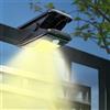 KINGCOO Lampada solare con sensore di movimento, portatile, impermeabile, 72 LED, clip, luci solari per campeggio, sicurezza per coperte, recinzioni, garage, escursioni