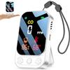 YOJOCK Rilevatore di Monossido di Carbonio 3-in-1 Portatile per Casa e Viaggi, 120 Ore di Standby, Rilevatore CO Ricaricabile, Allarme Acustico e Visivo per Camper, Campeggio e Hotel(Bianco)