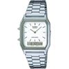 Casio Orologio CASIO AQ-230A-7DMQ Uomo Donna Unisex VINTAGE Classico Acciaio Sveglia