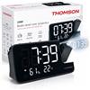 THOMSON CP100T RADIO SVEGLIA FM PROIETTORE DISPLAY 8 STAZIONE BAROMETRICA USB-C
