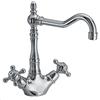 RobertAgor Driwei RUBINETTO LAVELLO CUCINA CANNA ALTA ANTICO MISCELATORE LAVANDINO CROMATO JH-1693