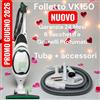 Vorwerk Folletto FOLLETTO VK150 NUOVO 🗣️PROMO ❤️ GARANZIA 24 MESI IVA22 SACCHETTI PROFUMINI TUBO