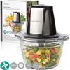 NEDIS TRITATUTTO PROFESSIONALE POTENTE DA 500 WATT 1 LITRO VETRO E LAMA ACCIAIO