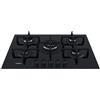WHIRLPOOL GOA 7523/NB1 PIANO COTTURA IN VETRO 5 FUOCHI IN GHISA NERO