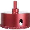 Meccion Punta da Trapano per Seghe a Tazza Diamantate, Taglierina per Fori ad Alte Prestazioni per Vetro/Piastrelle/Granito/Marmo (80mm)