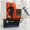 HP Toner HP LaserJet 135A Nero Originale Cartuccia W1350A + Risma Carta A4 80 Gr.