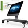 Nedis SUPPORTO PER PC MONITOR IN METALLO CON MOLTIPLICATORE HUB 4 USB 3.0 FINO A 18KG