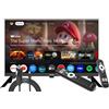 GRAETZ TV SMART 24 LED HD GOOGLE NETFLIX DAZN 220 E 12 VOLT CAMPER BARCA