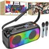 hoco. Hoco BS54 Cassa Party Bluetooth Karaoke 30w Potente 2 Microfoni Usb Fm