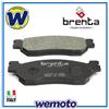 BRENTA Pastiglie Anteriori Organiche Brenta per Moto Yamaha XG250 Tricker 5XT 2004 2010