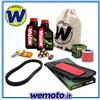 MOTUL+Vari Kit Tagliando Olio MOTUL Filtri Candele Cinghia Rulli Kymco Downtown 350i 15-17