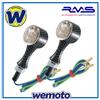 RMS Frecce Led RMS Carbon Look Lente Trasparente Indicatori Universali Moto