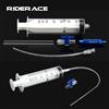 riderace Strumento per Iniezione Liquido in Pneumatici Tubeless per Biciclette, Siringa da 60ML, Attrezzo per Rimozione Valvola Presta, Strumento per Iniezione Fluido per Pneumatici MTB e Bici da Strada