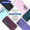 samsung Cover posteriore in silicone morbido per Samsung Galaxy S26 Ultra, S26 Plus, S26, A57, S25, S24, S23, S22 Ultra, Plus, FE, EDGE con supporto MagSafe