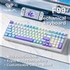 AULA Tastiera Meccanica Personalizzata AULA F99/F99Pro, Struttura Gasket, Tasti Completamente Sostituibili, Cablata, Bluetooth, Wireless Tri-Modalità, per Ufficio e Gaming