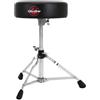 Gibraltar Sgabello per tamburi Gibraltar Serie 4000, 4608 (diametro: 33 cm, facile da trasportare, regolabile in altezza, base a montante singolo, piedini in gomma 'Super Foot')