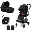 Cybex - Trio Melio Con Cloud G Isize, Street Black Con Cloud G Magic Black