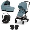 Cybex - Trio Melio Con Cloud G Isize, Stormy Blue Con Cloud G Magic Black