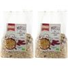 Fior di Loto Muesli con Nocciole e Semi Bio, 750g (Confezione da 2)