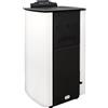 Stufe A Pellet Italia Asia 22 Kw - 5 Stelle - Autopulente Per Locale Tecnico Colore: Bianco