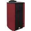 Stufe A Pellet Italia Asia 22 Kw - 5 Stelle - Autopulente Per Locale Tecnico Colore: Rosso