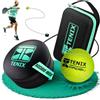 TENIX® Padel Trainer in Acciaio Inox [Non Serve riempirlo d'aqua] Allenamento Padel da Solo per Uomo e Donna | Gioca in Giardino, al Parco o sul Campo | Regalo Divertente per Amanti del Padel!