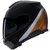 NOLAN Casco Modulare Apribile N100.6 Verniciatura Speciale - Glossy Black/Ocra