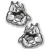DestinationVinyl 2 x 10 cm Angry Rhino Sticker Laptop Auto Bicicletta Skate Kids Animal Fun #5785 (10 cm x 10 cm)