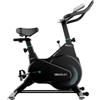 Cecotec Cyclette Indoor Compact con Volano d'Inerzia 10 Kg DrumFit Indoor 10000 Race, Display LCD, Supporto Dispositivi, Cardiofrequenzimetro, Resistenza a Frizione, Sella e Manubrio Regolabili
