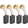 eMagTech 2 Paia Di Spazzole Di Carbone Per Utensili Elettrici CB106 6x10x15mm Compatibile Con Makita HP2010N 8406 1125 1911 3620 RP0900